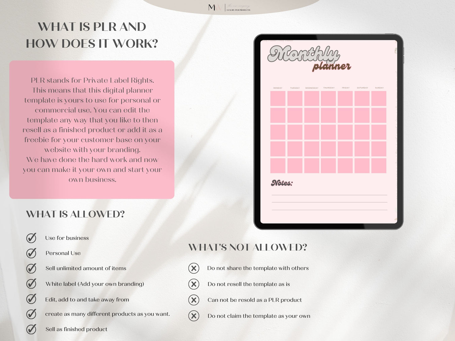 Coquette Style Planner - In My Girly Era