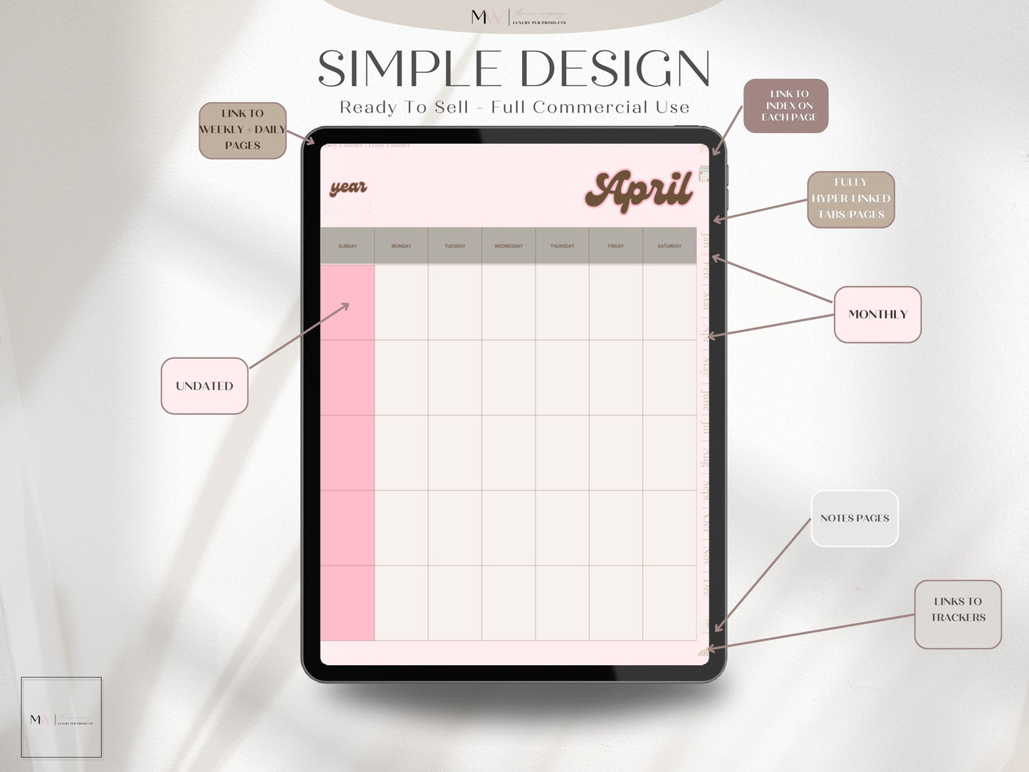Coquette Style Planner - In My Girly Era