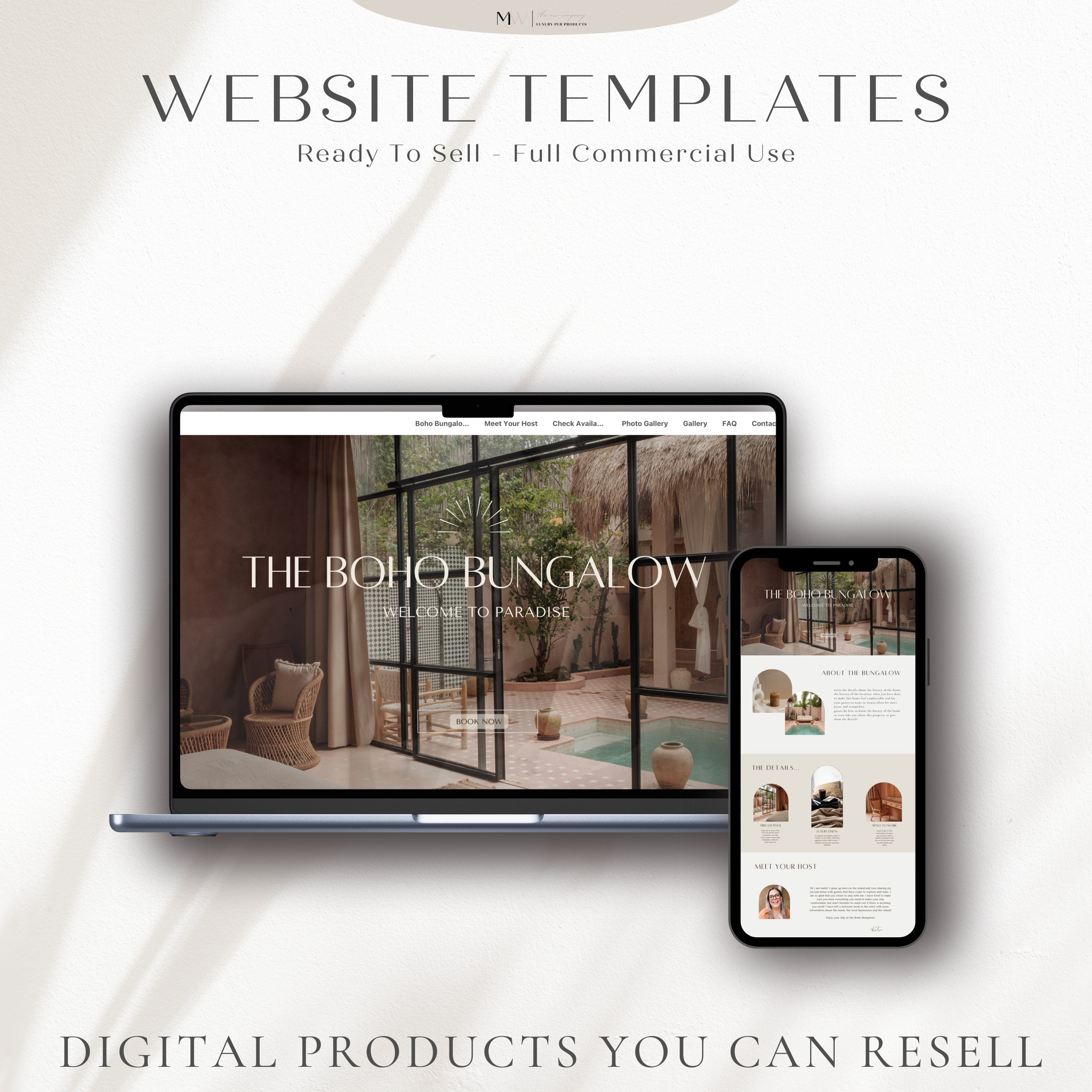 WEBSITE TEMPLATES The MW Company WEBSITE TEMPLATES The MW Company